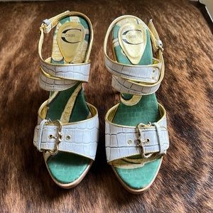 Just Cavalli heels platform 37 RARE